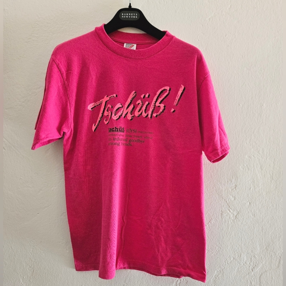 Vintage German "Tschüß" Tee - 1990
